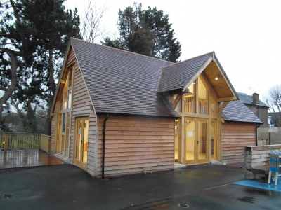 Vakantiewoningen in eikenhout