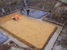 Keldervloer bijna klaar