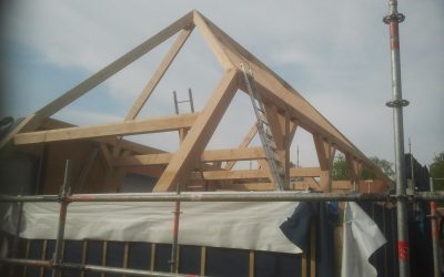 Traditioneel eiken huis met luxe moderne afwerking