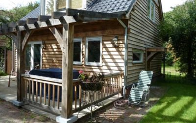 Eikenhouten recreatie woning