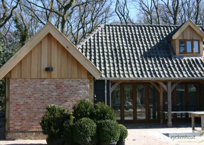 gastenverblijf-thuiskantoor-eikenconstructie